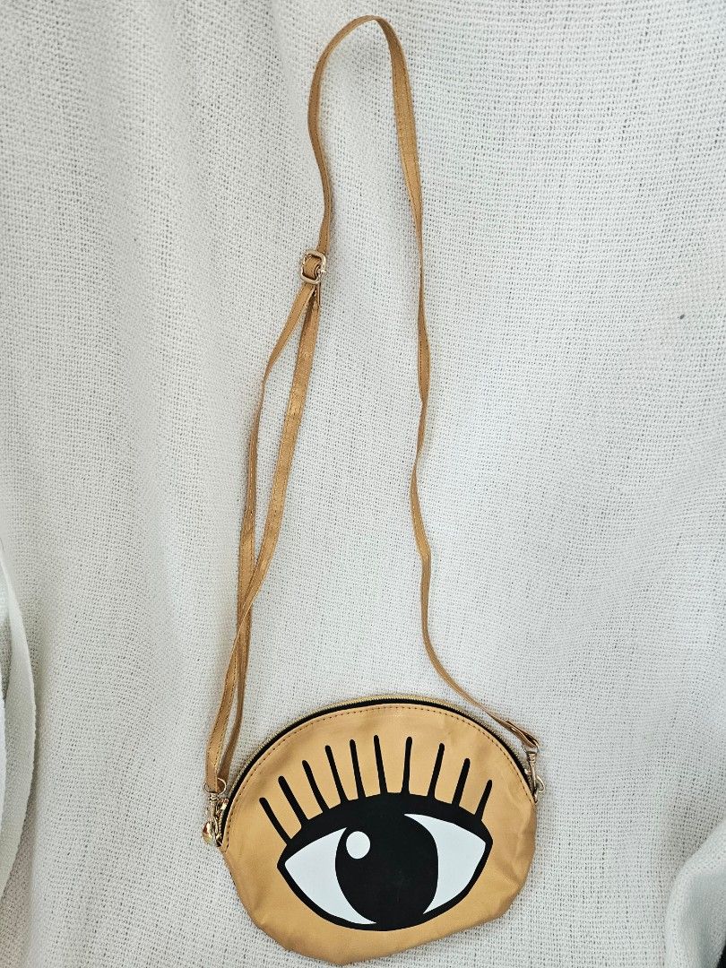 Gold best sale sling bag
