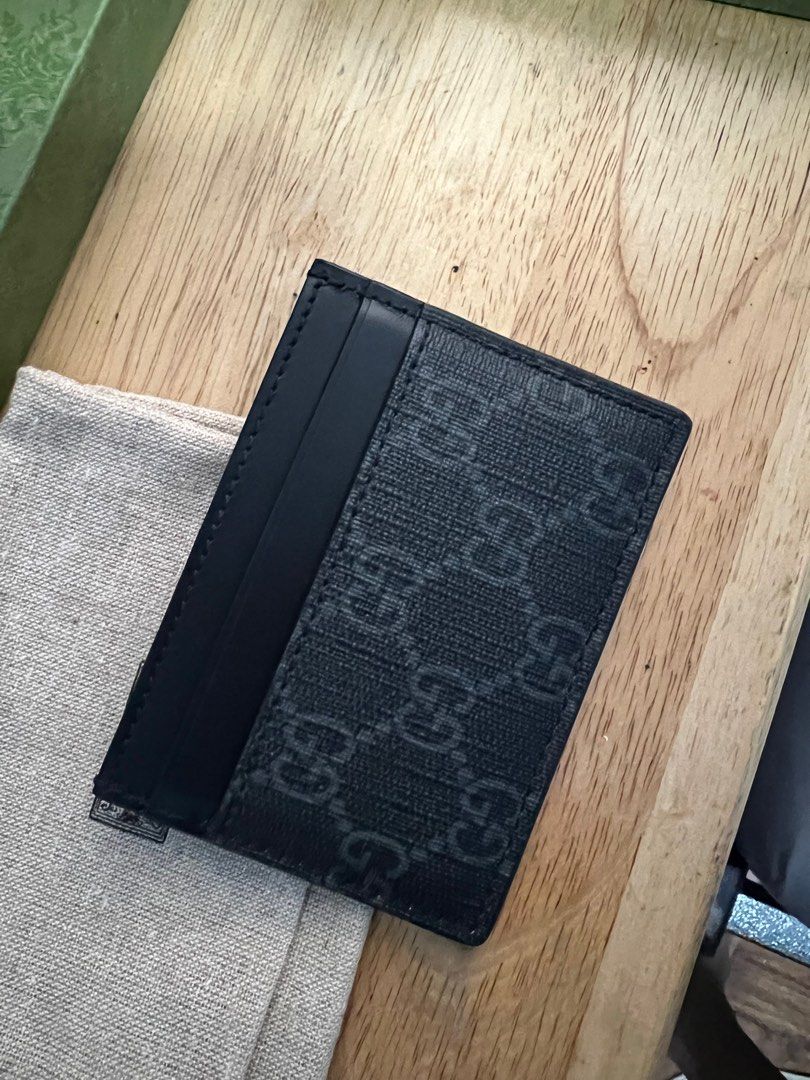 Gucci Card Holder, Men's Fashion, Watches & Accessories, Wallets & Card