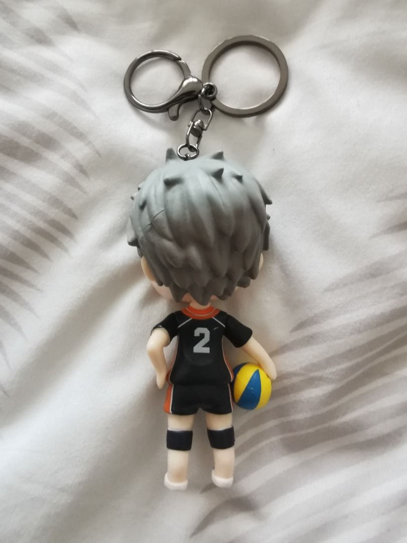Haikyu Haikyuu Volleyball Figurine Keychain Shoyo Hinata Kei
