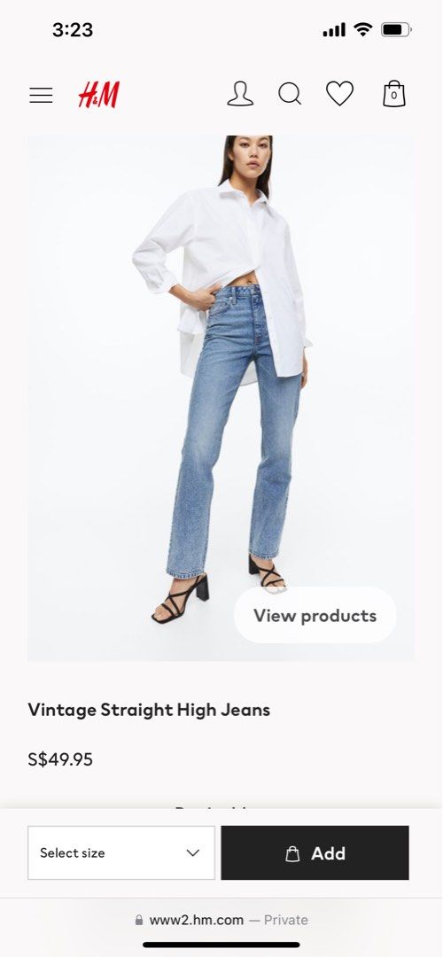 Vintage on sale jeans hm