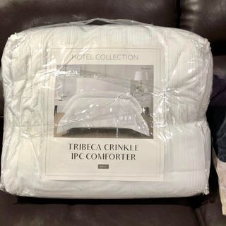 Hotel Collection Tribeca Crinkle 1Pc Comforter Queen Size