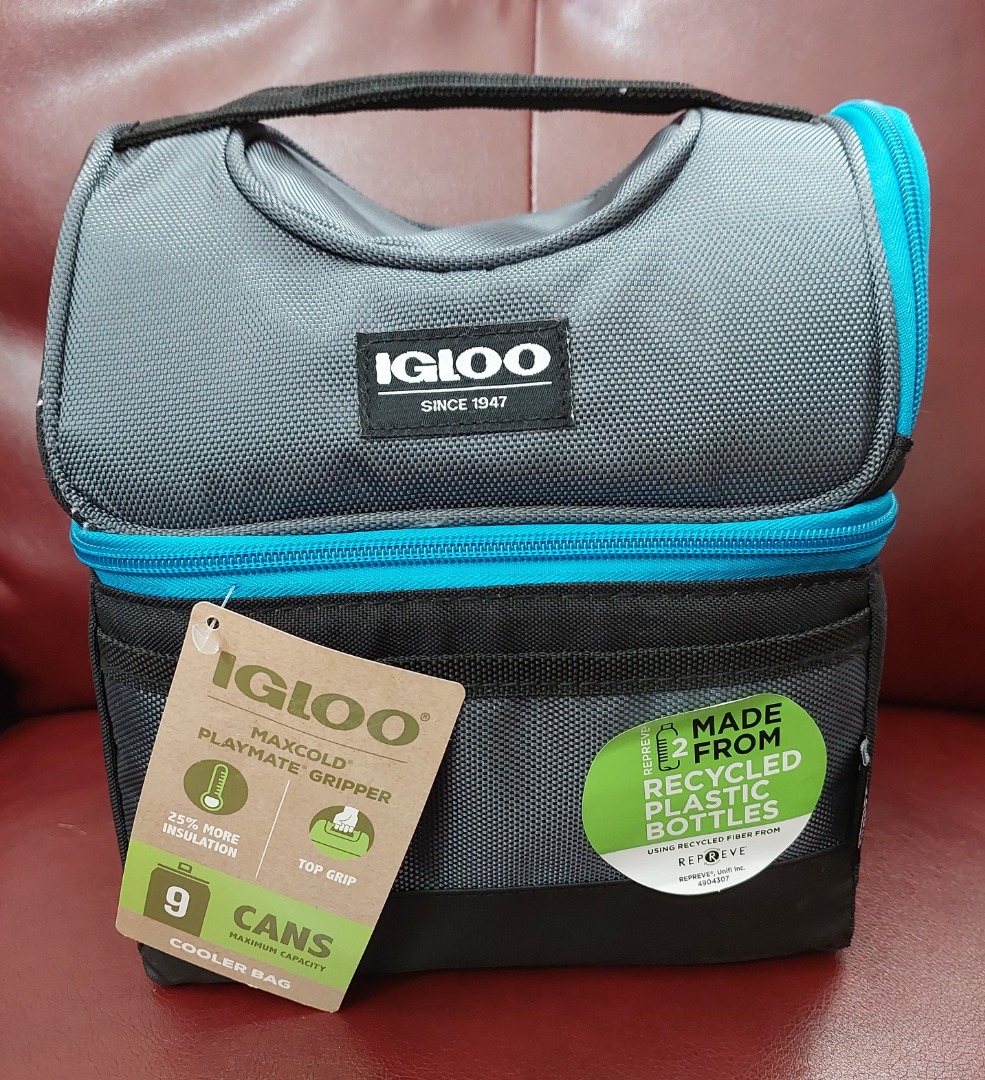 Igloo Lunchbox Lunchbag Insulated Maxcold Playmate Gripper NewUSA on