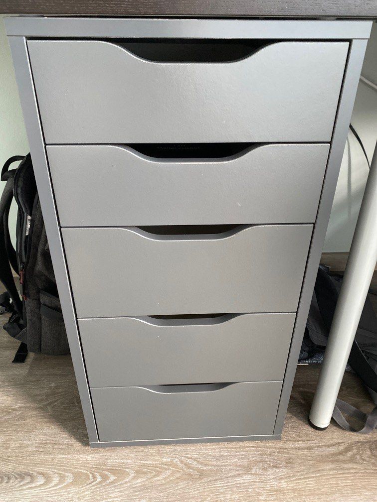 IKEA Alex Drawer Grey, Furniture & Home Living, Furniture, Shelves
