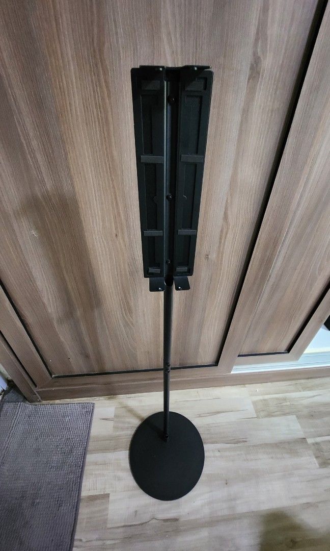 Ikea Symfonisk Bookshelf Speaker Floor Stand Black, Hobbies & Toys