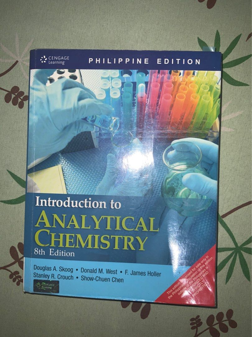 Introduction To Analytical Chemistry Skoog 8th Ed Hobbies Toys Introduction to analytical chemistry skoog 8th ed hobbies toys