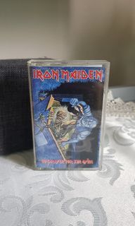 Iron Maiden - No Prayer For The Dying Metal Music Audio Cassette Retro Tape Vintage