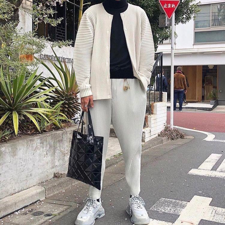 Issey miyake homme plisse pants grey 2025