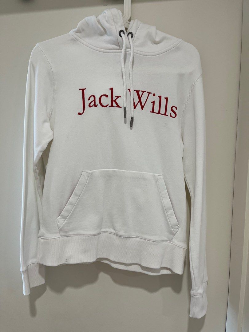 White jack wills hoodie outlet