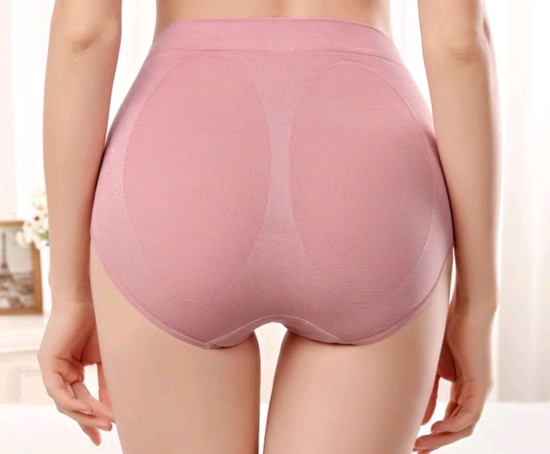 Japan Munafie Woman Seamless Panties/Mid waist Honey Comb Briefs