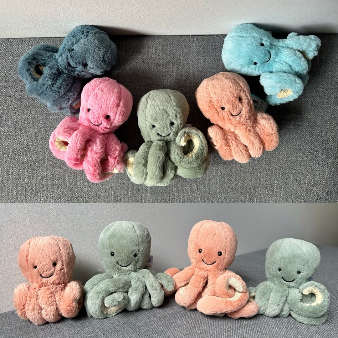 Jellycat octopus bobbie online