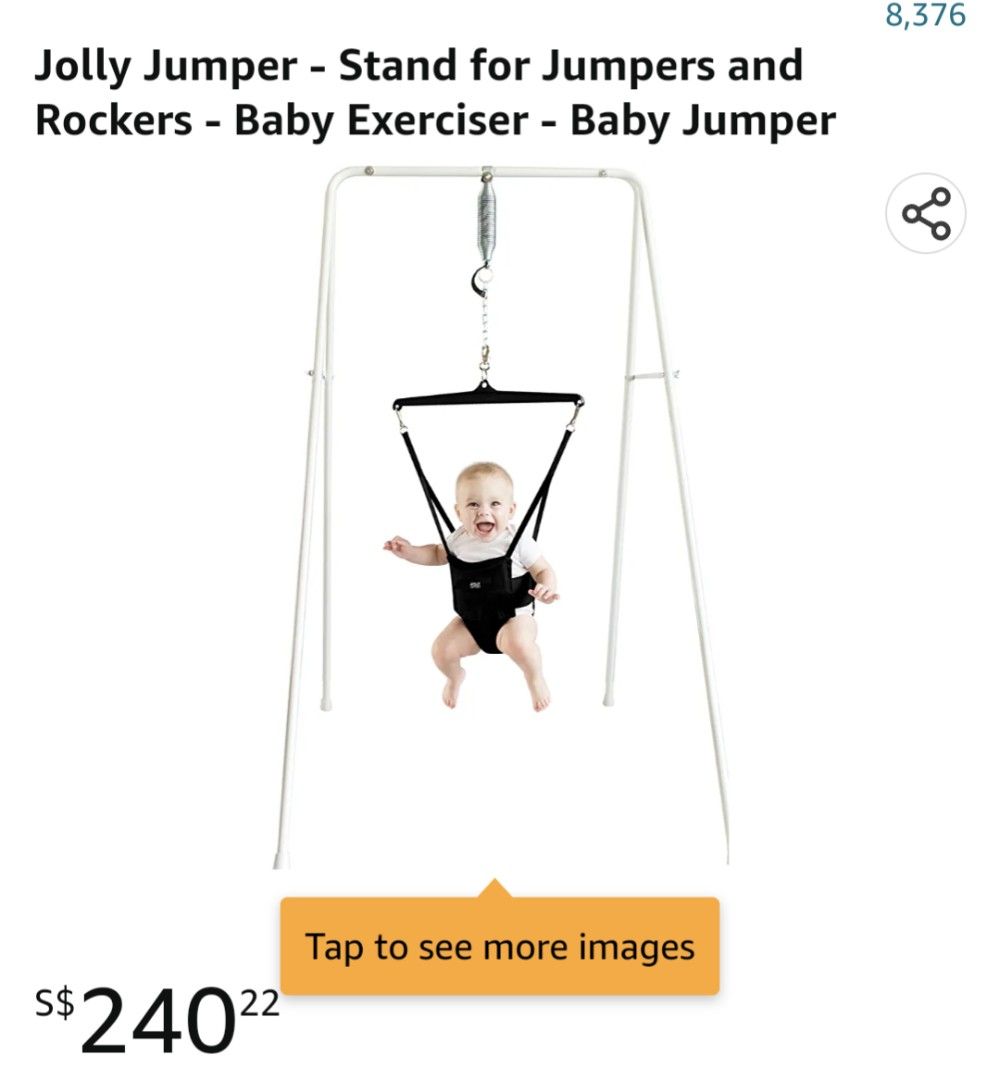 Jolly jumper baby bouncer top