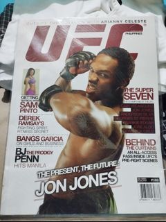 Jon Jones UFC Magazine Philippines 2011 Cover