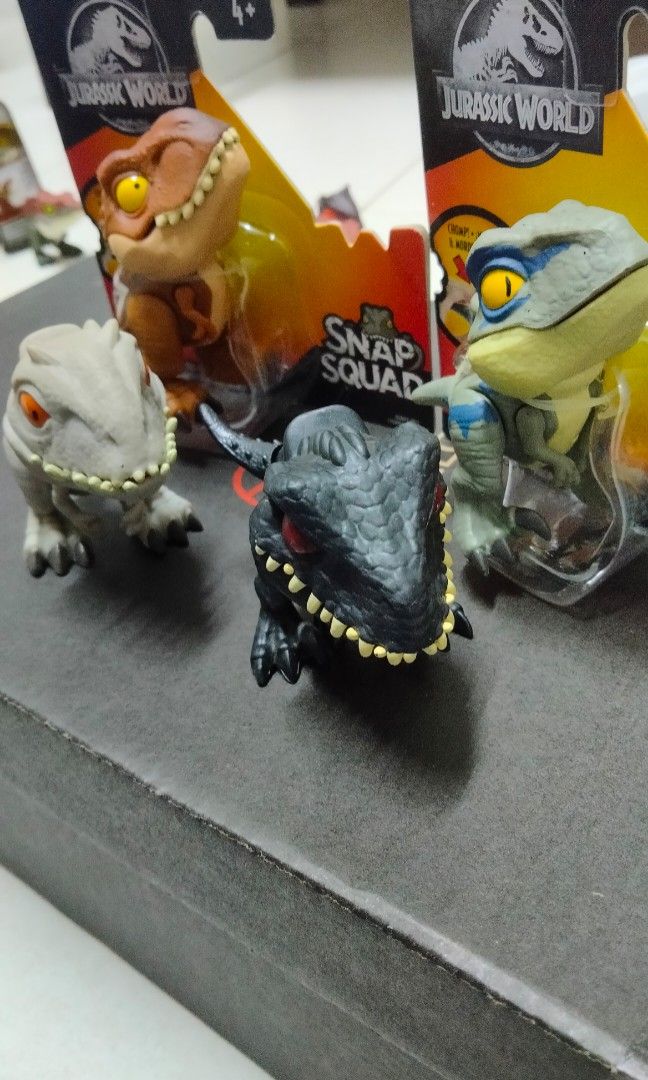 Mattel Jurassic World Snap Squad Dinosaur WAVE 1 Rare Item
