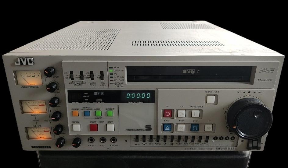 JVC Video Cassette Recorder BRS811E For Sale 450 (AAR 1506), Audio
