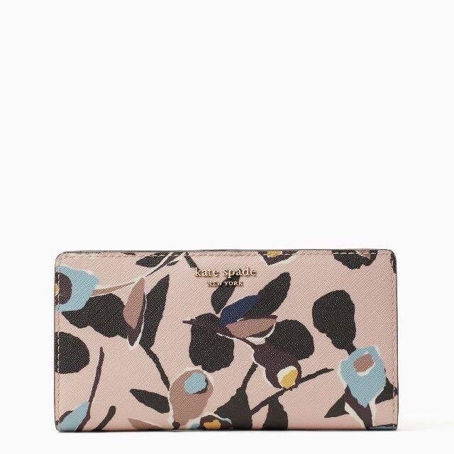 Kate spade cameron paper rose slim bifold wallet