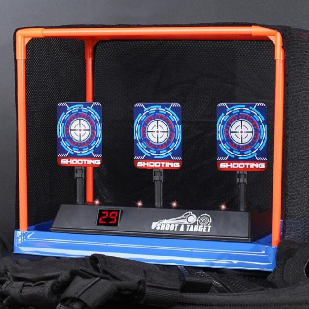Kids Children Auto-Reset Electronic Shooting Scoring Target Toy with ...