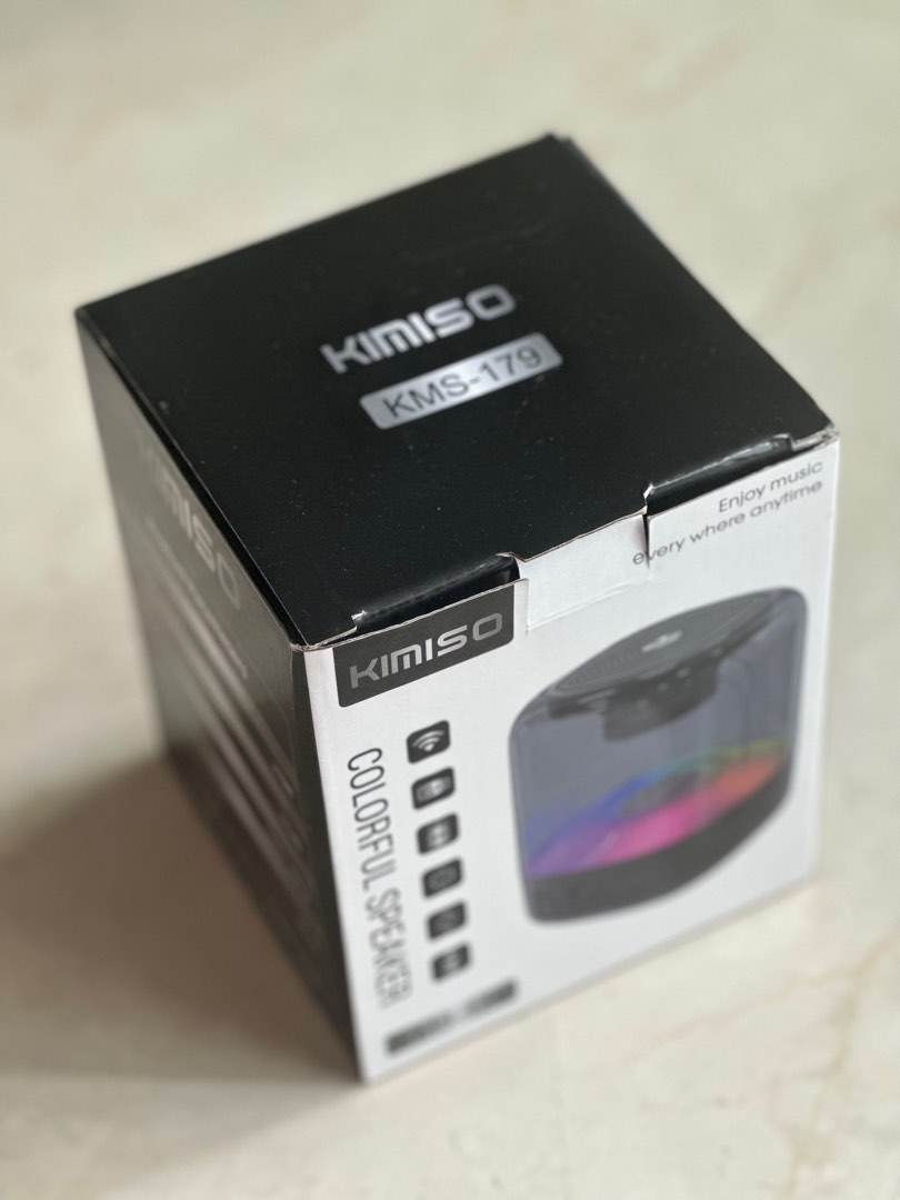 Kimiso KMS-179 speaker with colorful lights., Audio, Soundbars ...