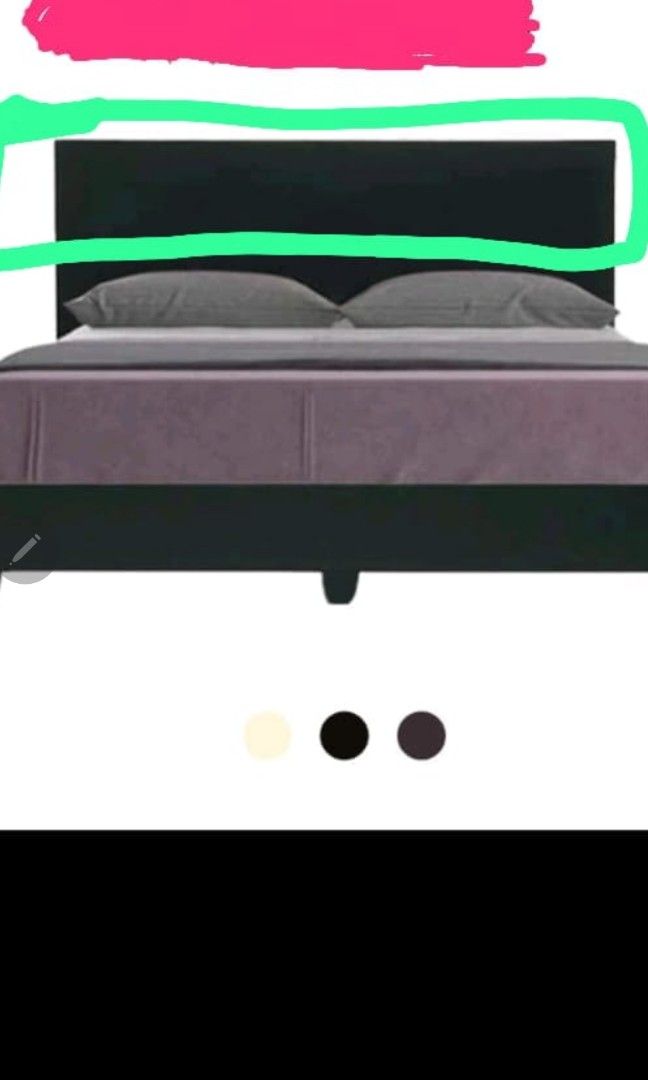 King Size Bed Head Rest Board only, Furniture & Home Living, Furniture