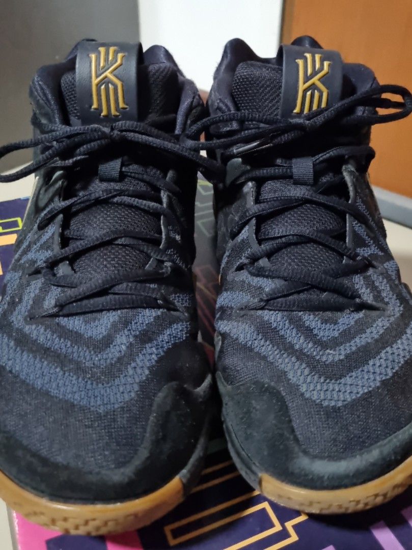 Kyrie 4 navy gold sale