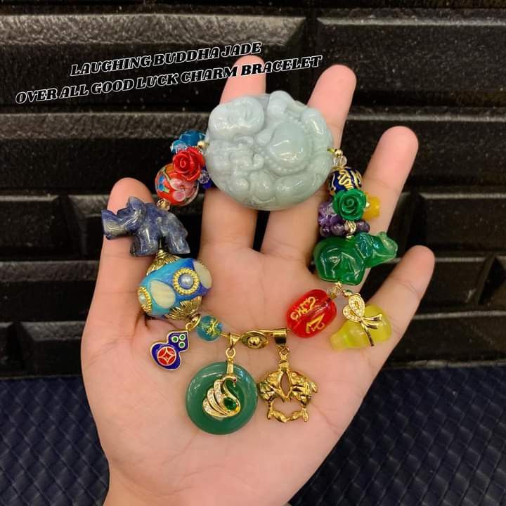 Buddha jade bracelet clearance