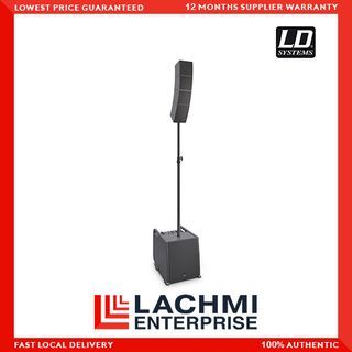 LD Systems CURV 500 ES Portable Array System Entertainer Set w/Distance Bar & Speaker Cable
