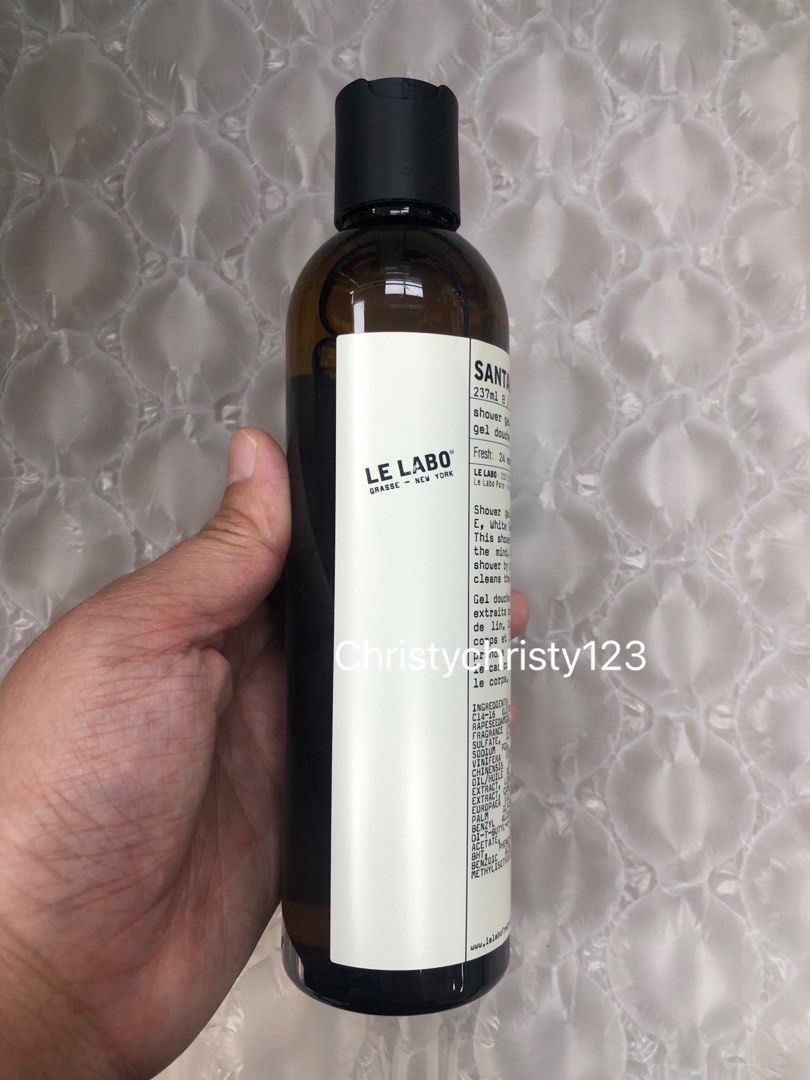 (現貨 237ml) Le Labo Santal 33 沐浴啫喱 (Le Labo Santal 33 Shower Gel) 到期日
