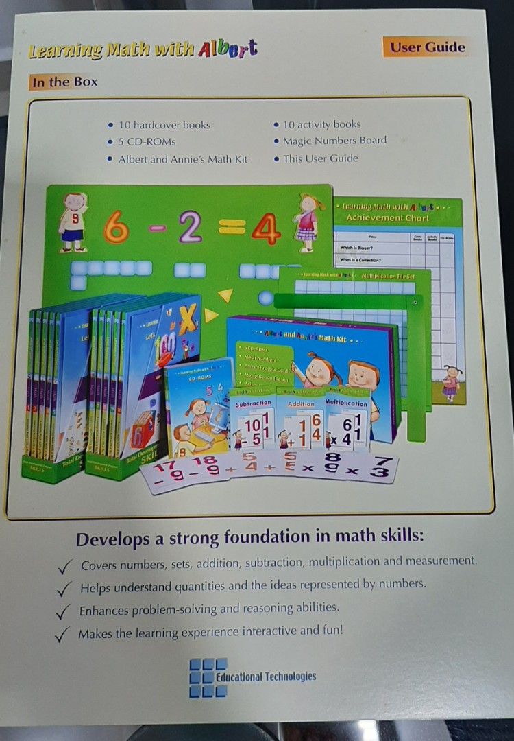 Learning Math with Albert (Category: Children's Books) located in Singapore. Submitted by _somebody_ (Listing ID 1219854079, Image 1). Description: Meet up at Redhill MRT.