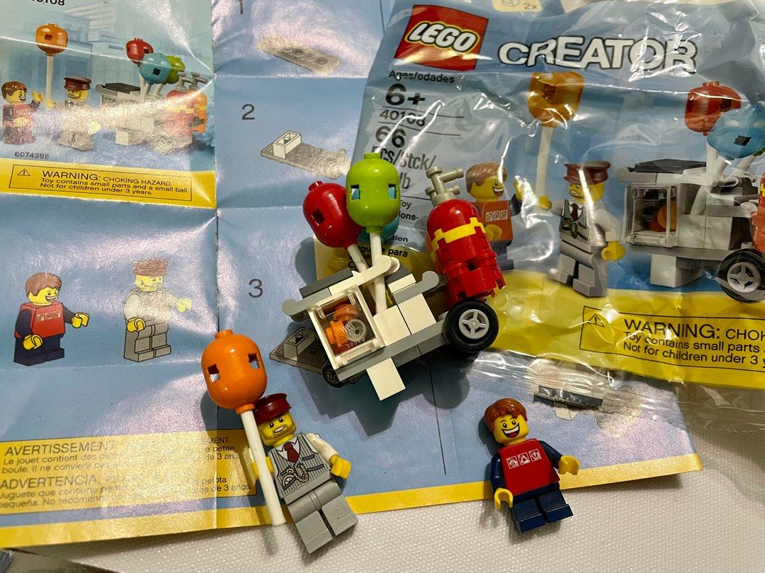 LEGO 40108 CREATOR Balloon Cart Hobbies Toys Toys Games on Carousell