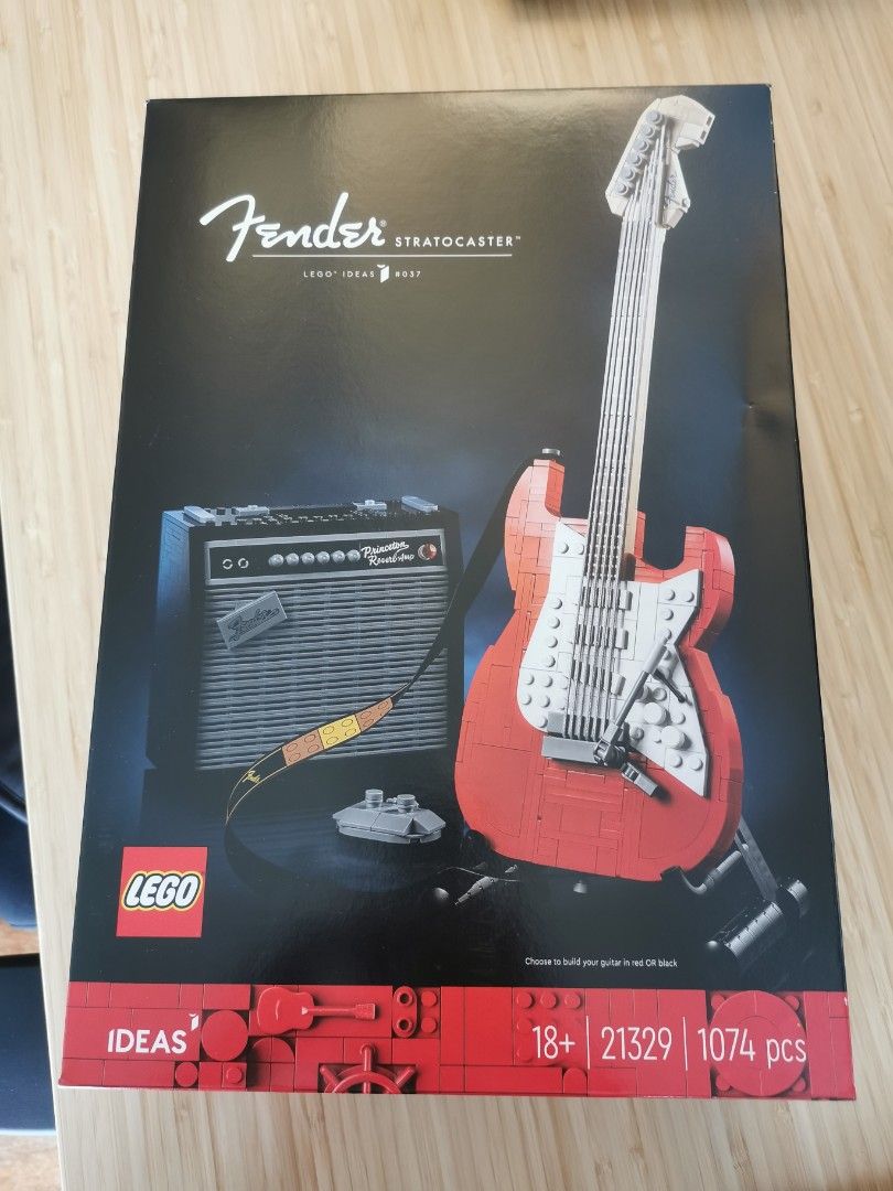Lego Fender Stratocaster, Hobbies & Toys, Toys & Games on Carousell
