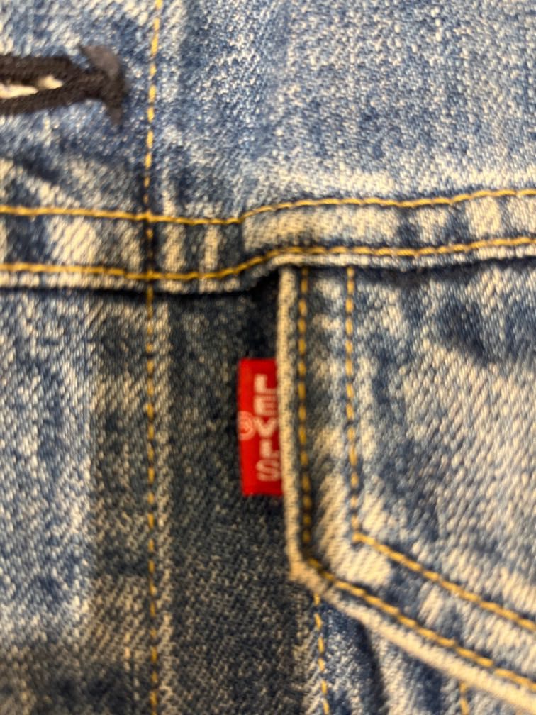 復刻版LVC 90'S LEVI'S 557 Big E牛仔褸日本製🇯🇵DENIM JACKET Size36 