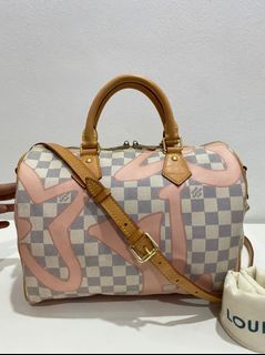 AUTHENTIC LOUIS VUITTON Tahitienne Cabas PM Pre Owned W 15.75. H
