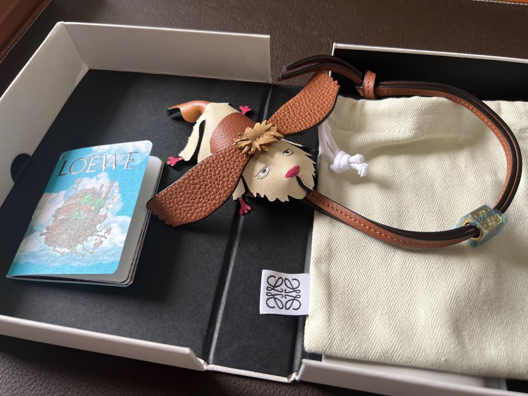 Loewe Heen charm in classic leather Luxury Accessories on Carousell