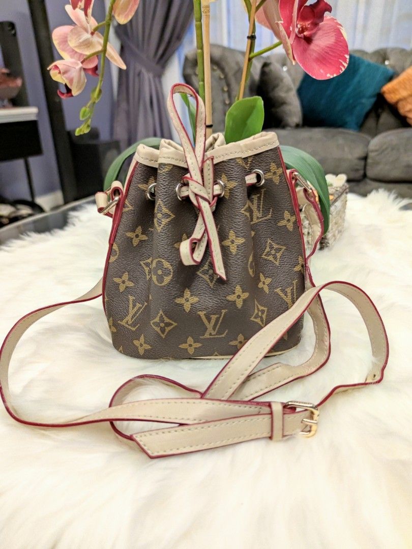 Louis Vuitton Bucket Nanoe Noe Monogram, Women's Fashion, Bags & Wallets,  Cross-body Bags on Carousell