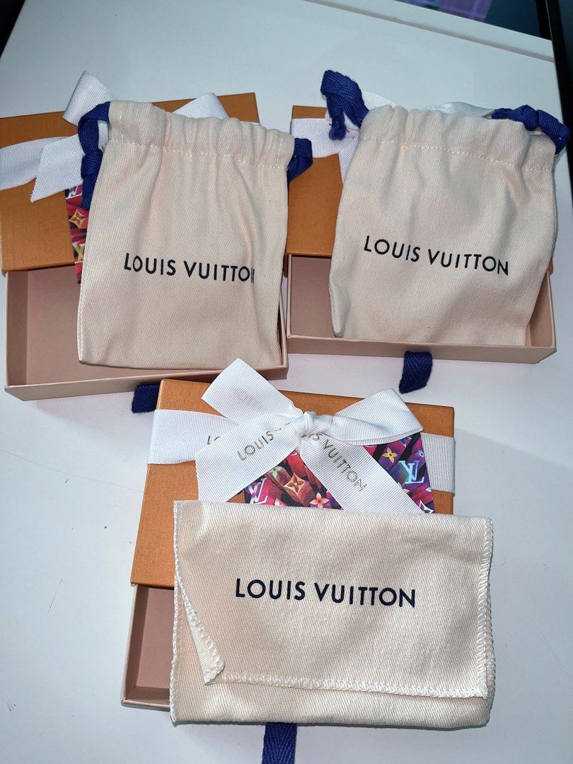 💯 Authentic Louis Vuitton Dustbag & Boxes (set), Luxury, Accessories on  Carousell