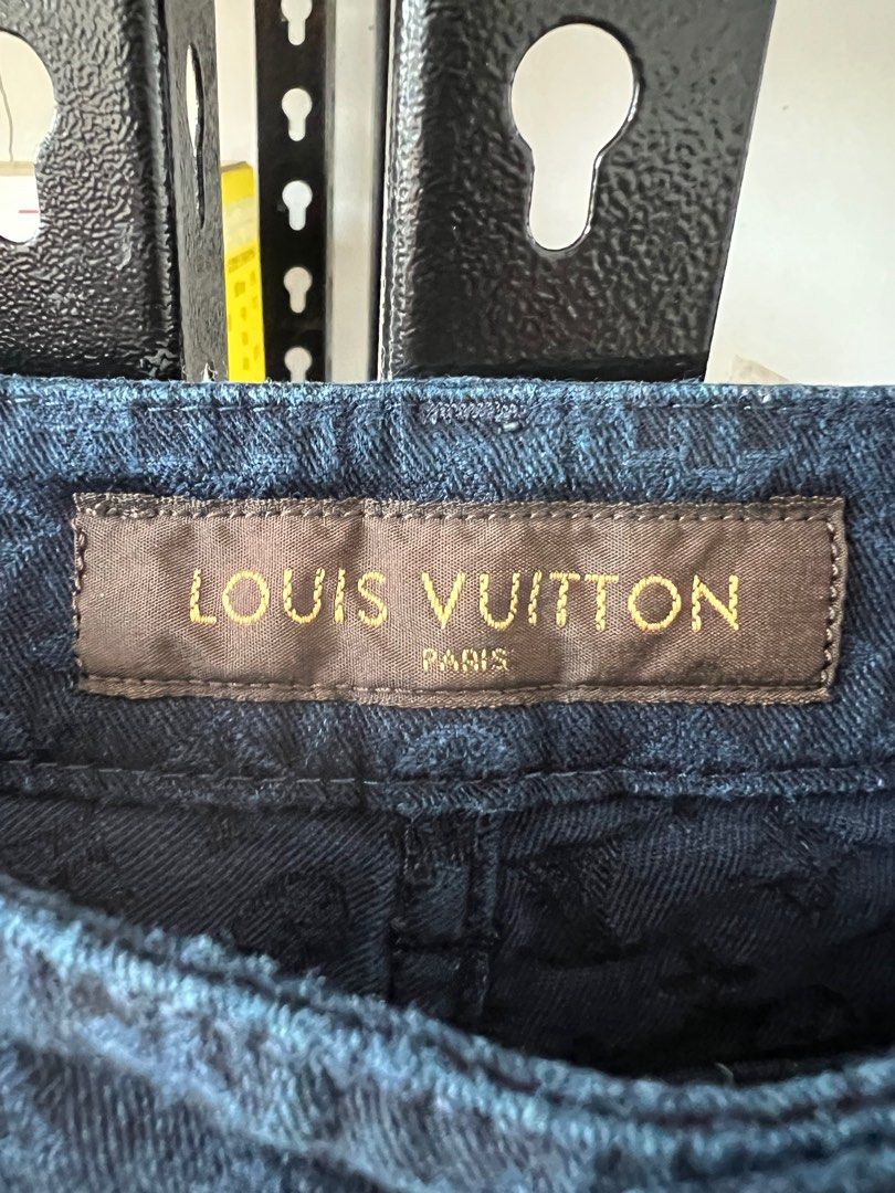 LOUIS VUITTON LV GIANT MONOGRAM DENIM DRESS, Luxury, Apparel on Carousell