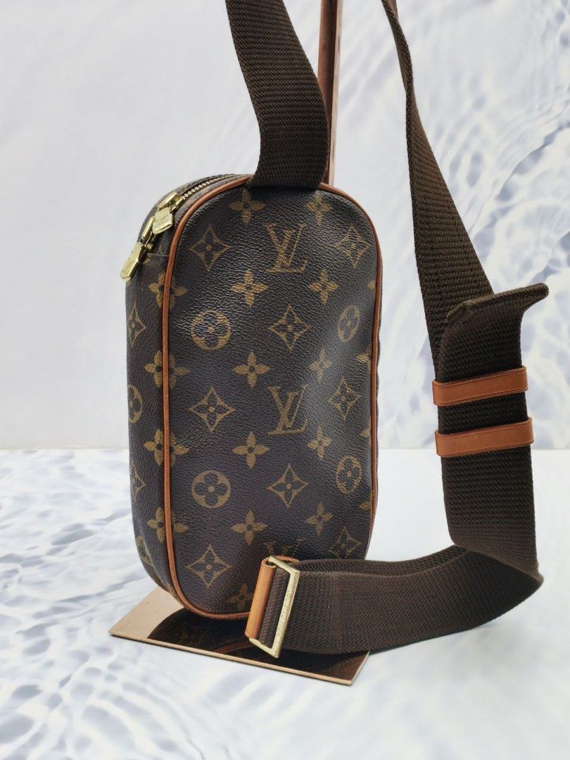 Louis Vuitton Monogram Macassar Canvas Dean Backpack Bag M45335