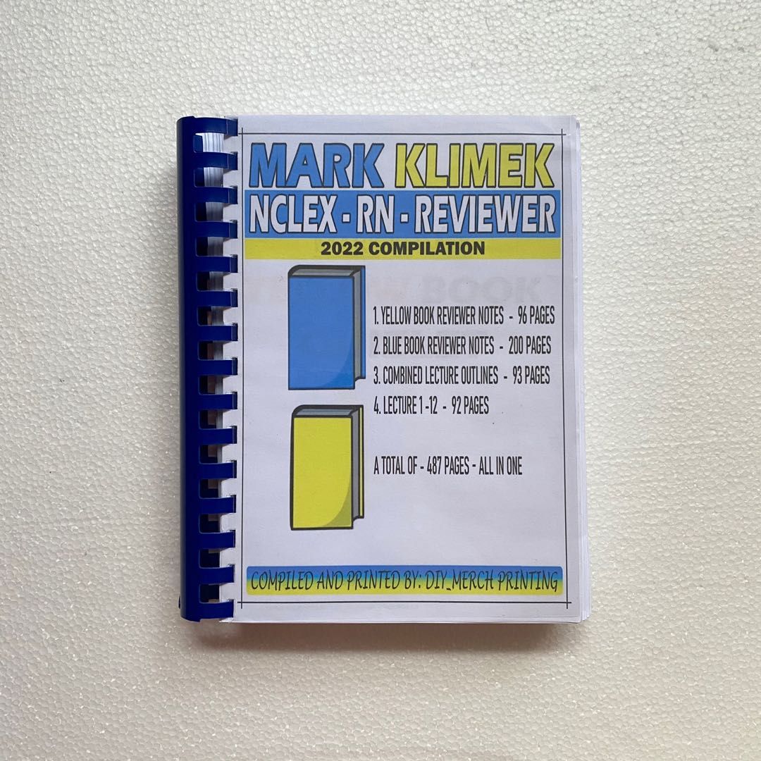 Mark Klimek NCLEX Reviewer Hobbies Toys Books Magazines 