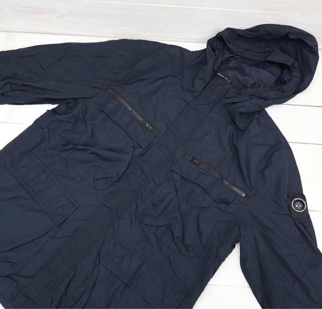 Marshall artist garment dyed field jacket navy sale