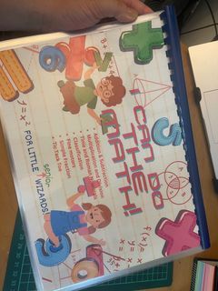 MATH activity book Quiet Book Busy book
