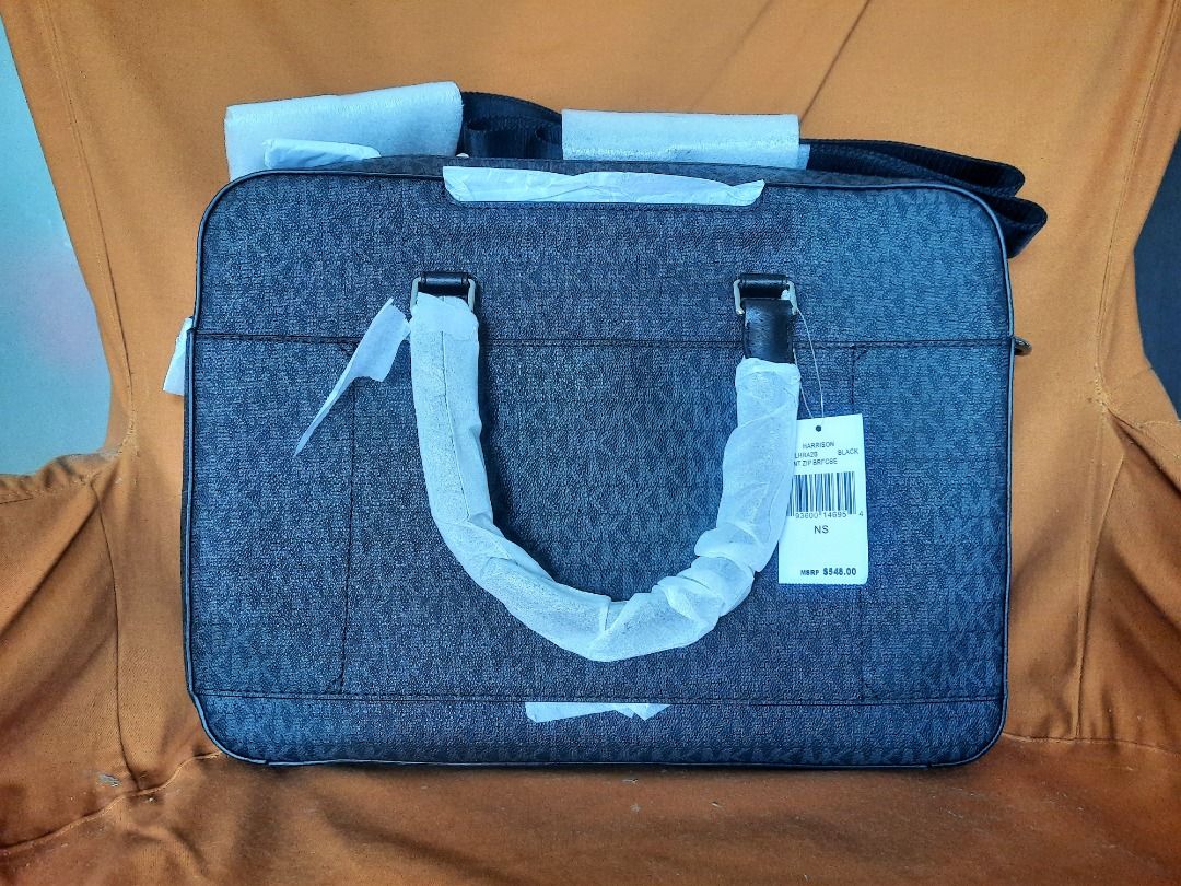 Michael Kors Harrison Front Zip Briefcase on Carousell