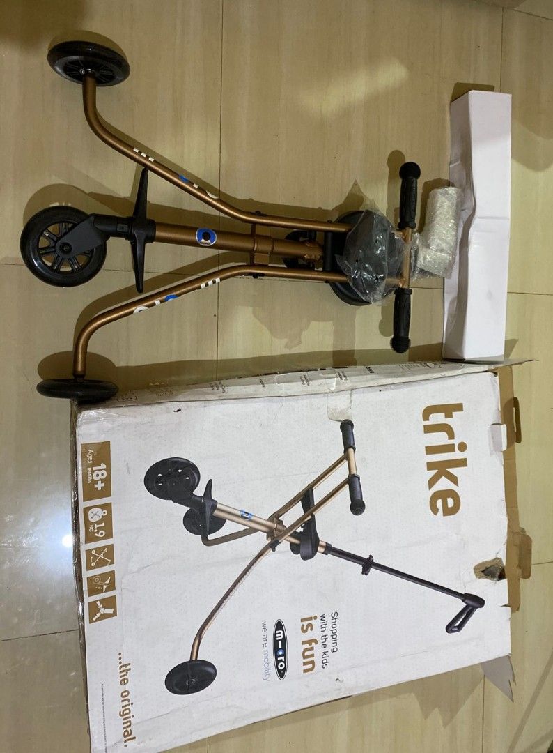 Micro trike deluxe gold