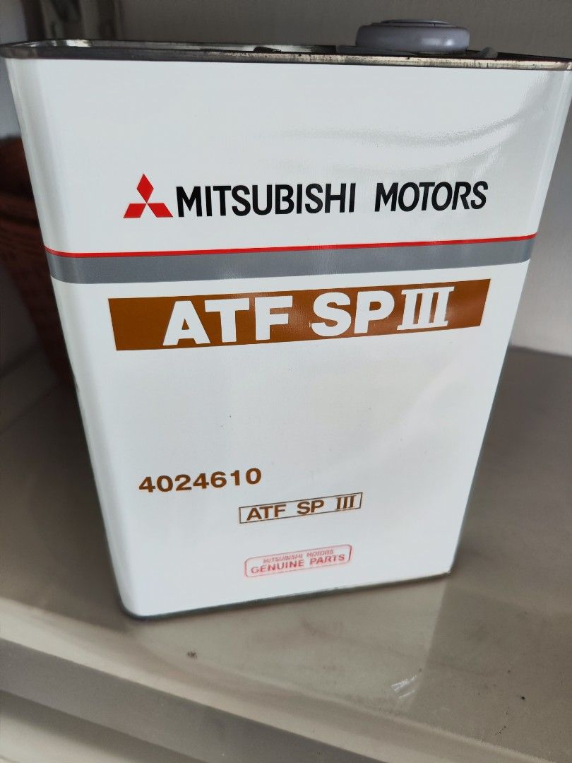 Mitsubishi ATF SP3 Transmission Oil 4Litre, Car Accessories ...