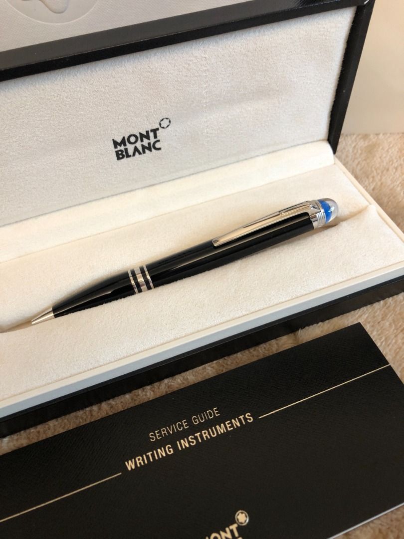Montblanc Starwalker Resin Line - Blue Cap Ballpoint No 118848 Brand ...