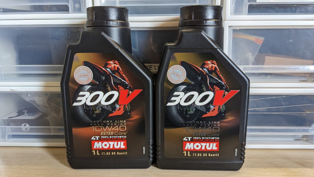 Motul 300V 10W40 Fully Synthetic Engine Oil, Motorcycles, Motorcycle  Accessories on Carousell