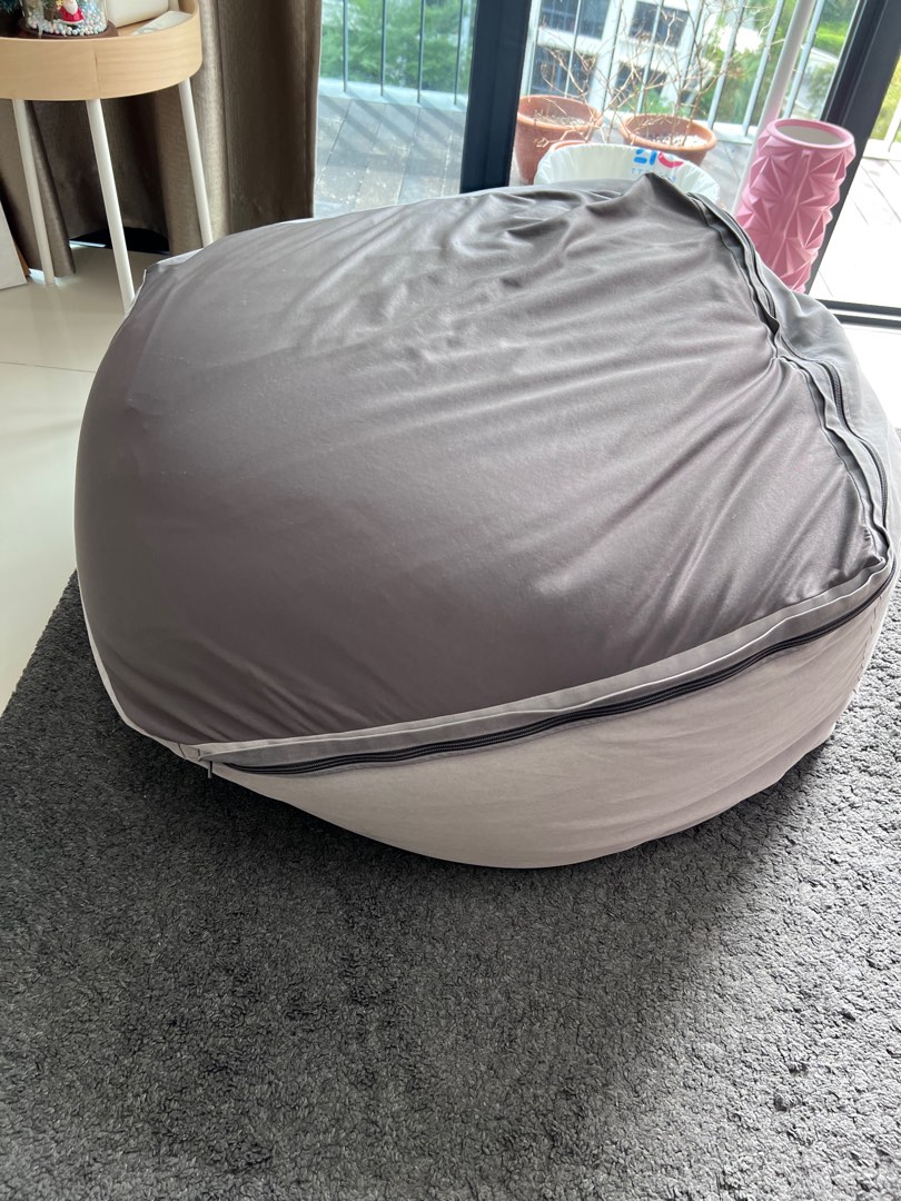 Muji bean bag sofa, Furniture & Home Living, Furniture, Sofas on Carousell