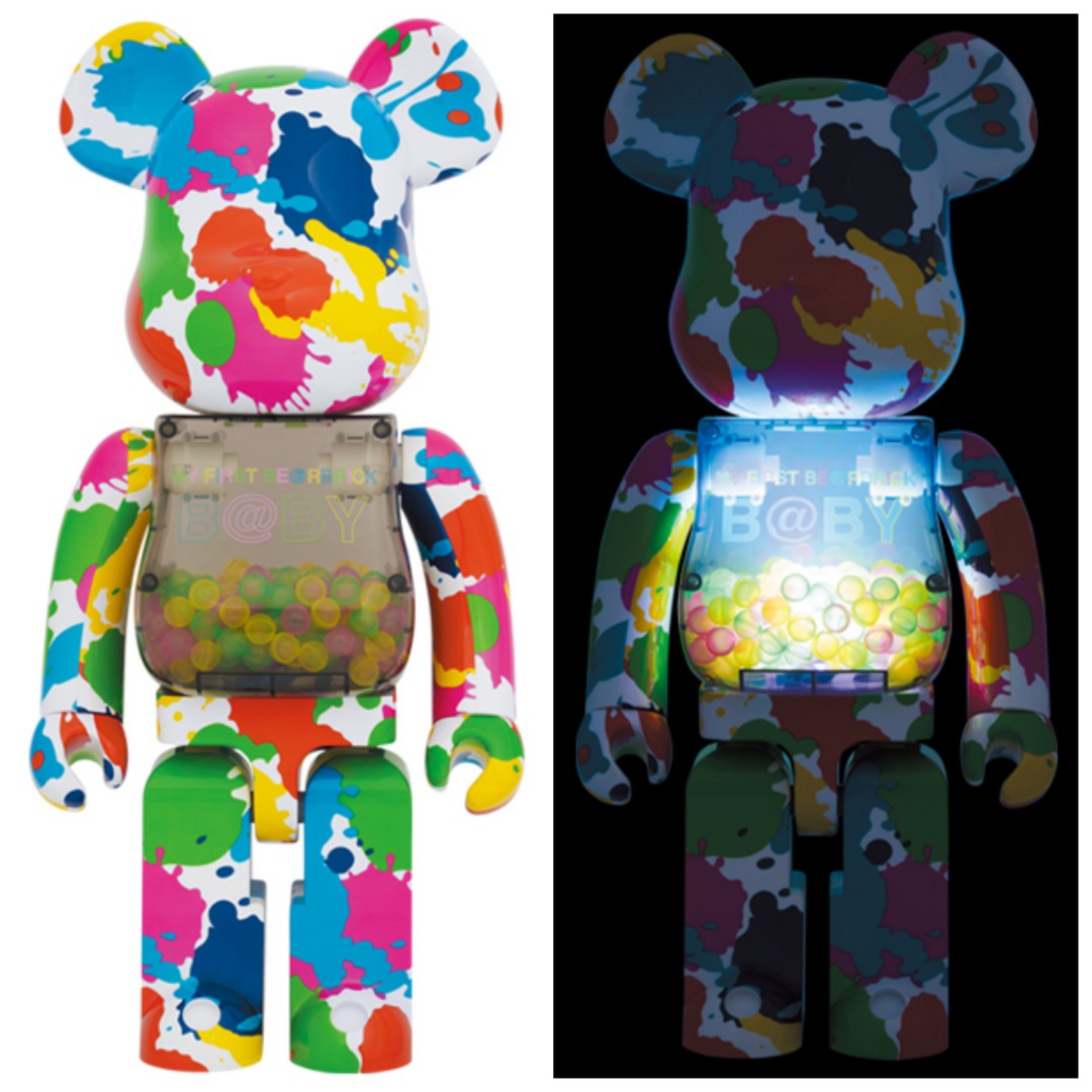 MY FIRST BE@RBRICK B@BY COLOR SPLASH