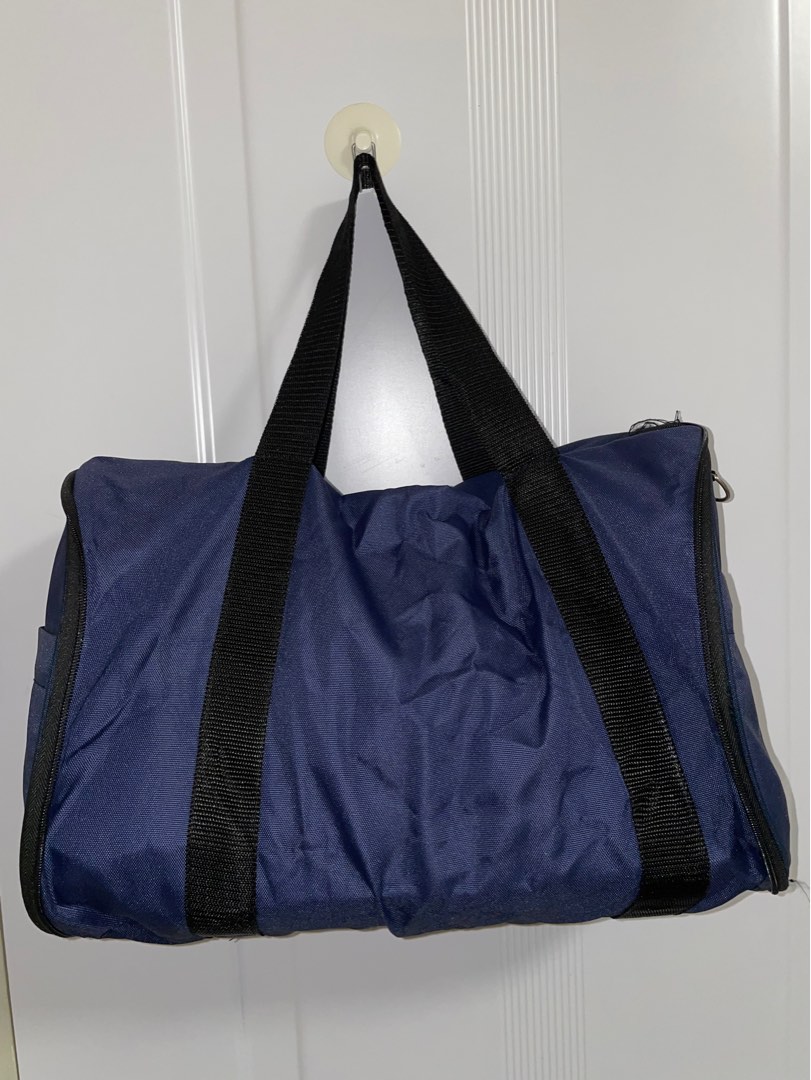 Navy Blue Duffel Bag (Foldable, 20inch, Water Resistant), Men's Fashion, Bags, Backpacks on