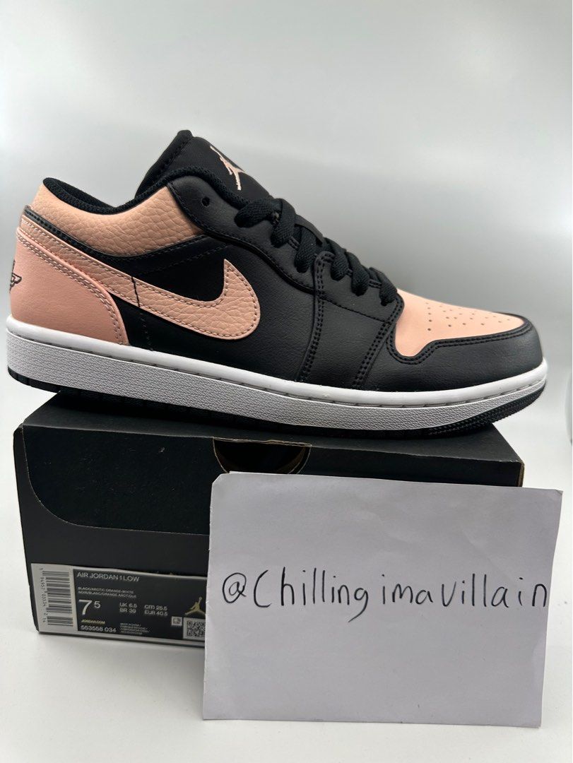 Air jordan 1 discount low beige pink