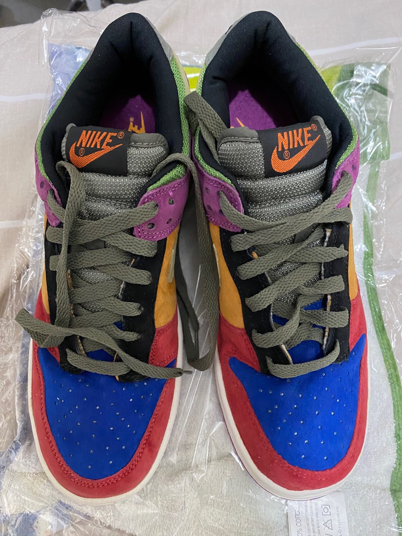 Nike dunk low viotech 2012 original us 10, 男裝, 鞋, 波鞋- Carousell