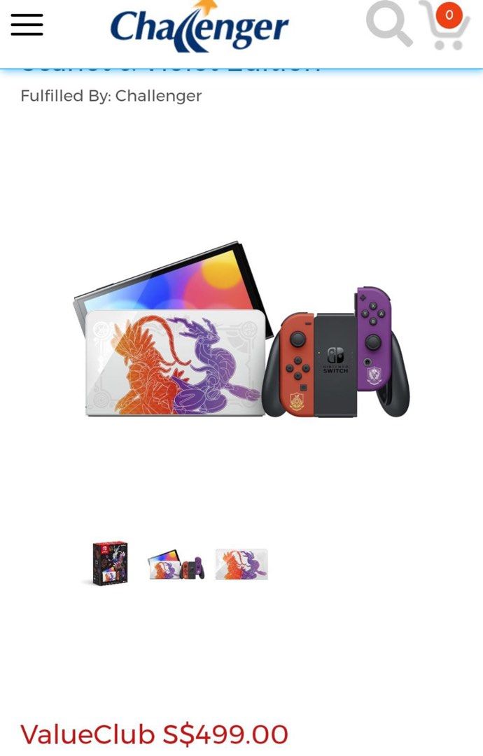 Nintendo Switch OLED(Pokemon Version), Video Gaming, Video Games